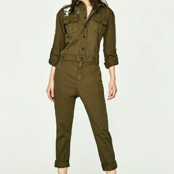 zara snoopy jumpsuit